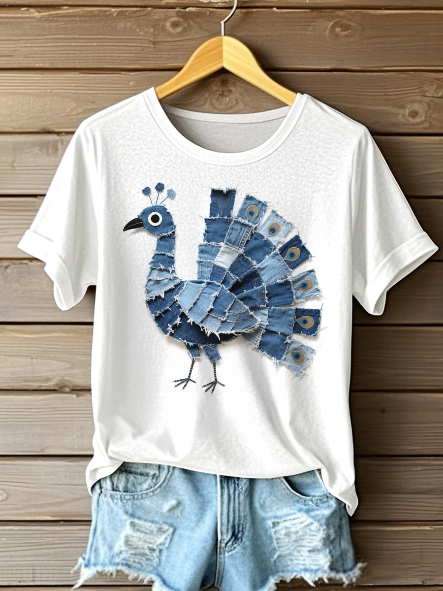 Women's dog lover crew neck t-shirt