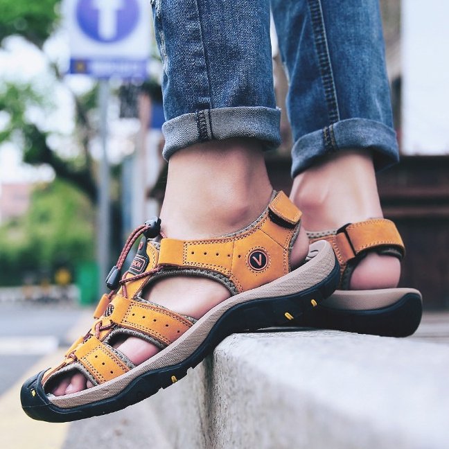 Orthopedic Sandals For Men Hollow Casual