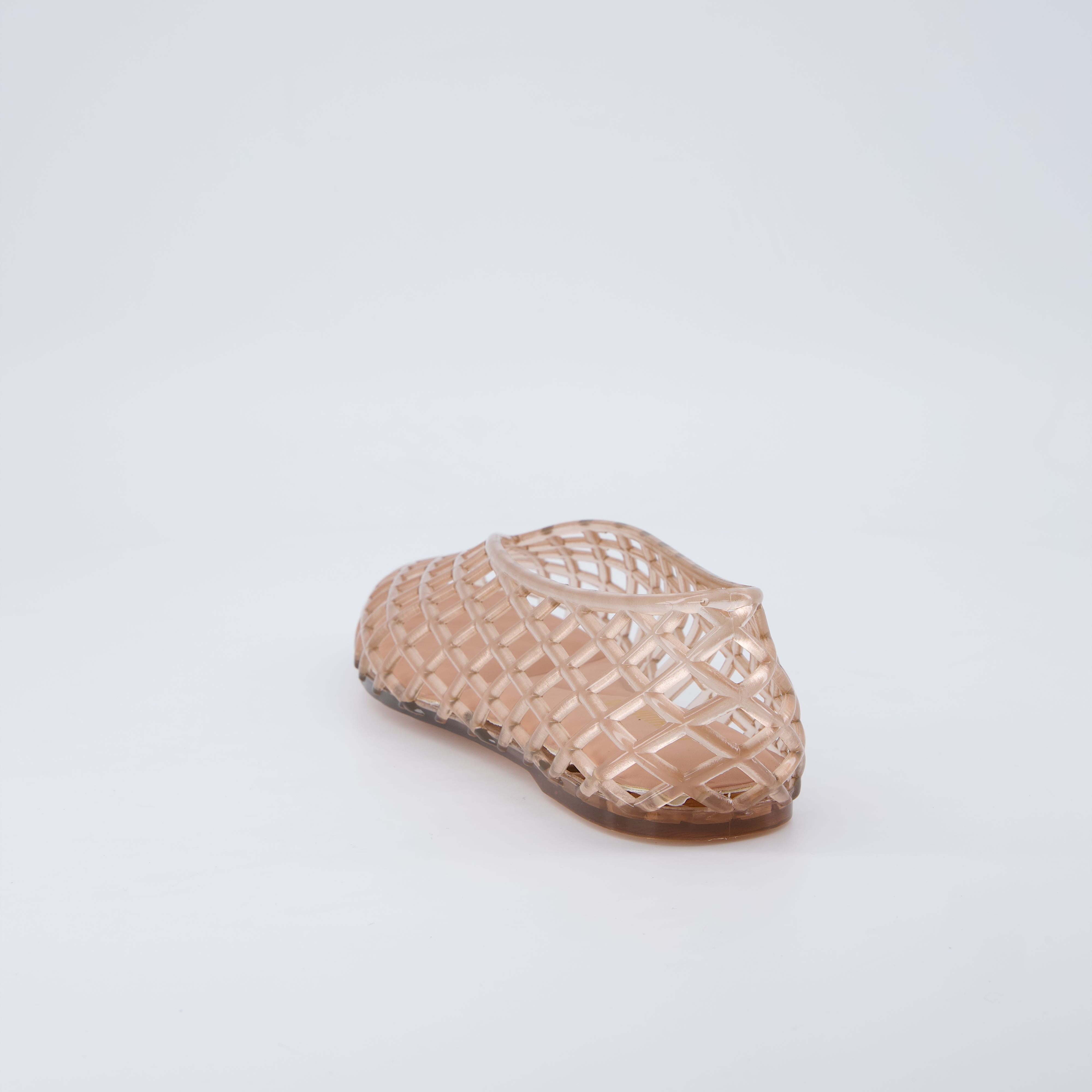 OnlyOnea Lattice Jelly Flats