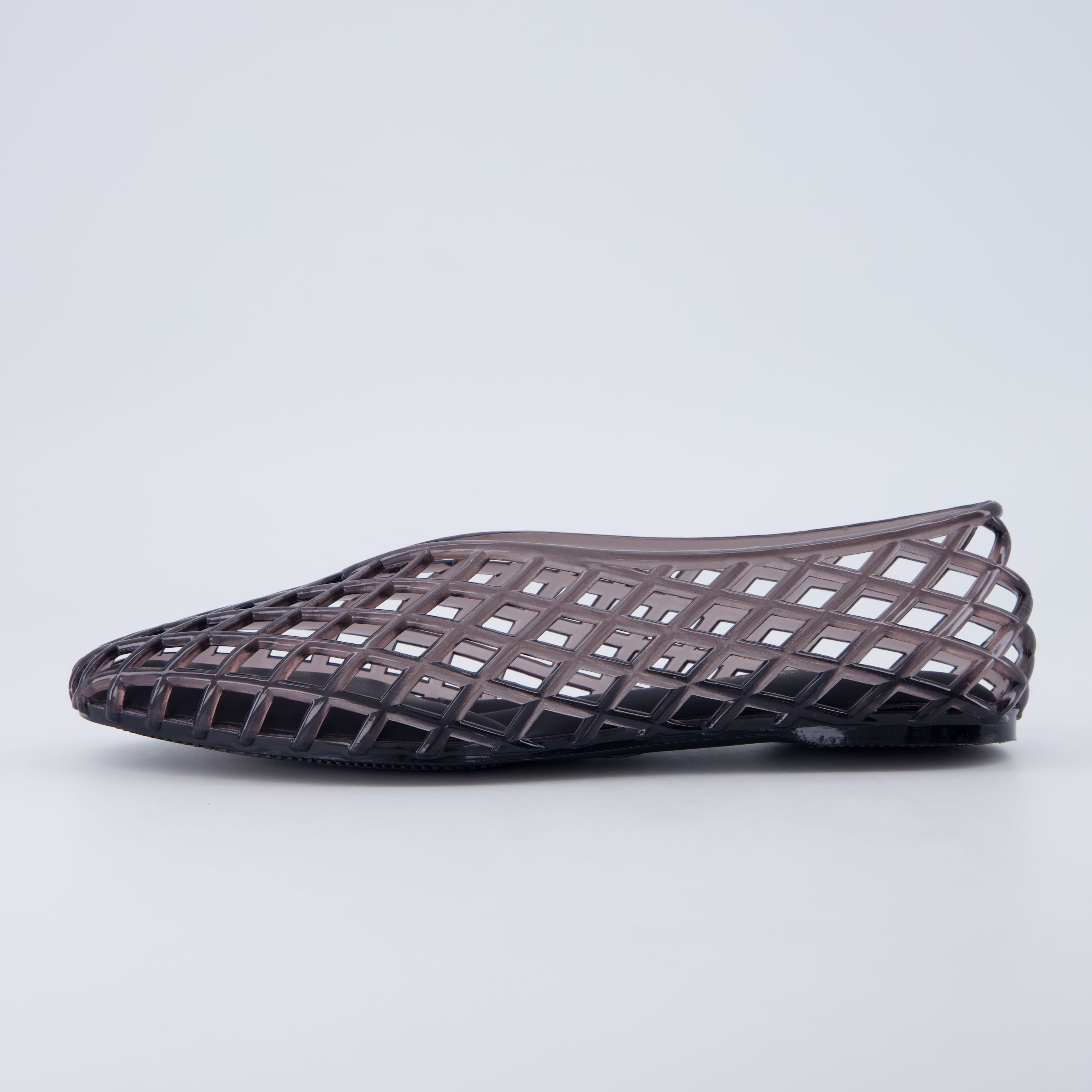 OnlyOnea Lattice Jelly Flats
