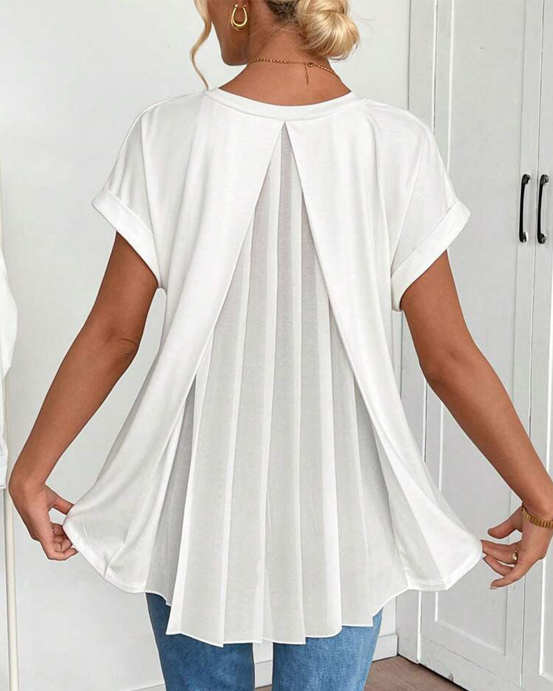 Tyloni | Pleated Back Shirt