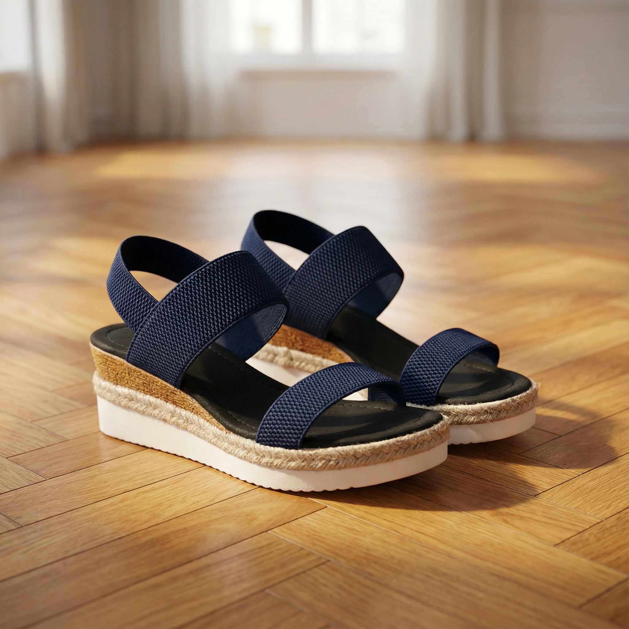 Monaco Sandals – Comfortable High Platform Open Toe Shoes for Women’s Summer Footwear