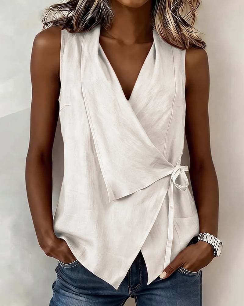 New Arrival: Women's Casual Solid-Color Short-Sleeve Top