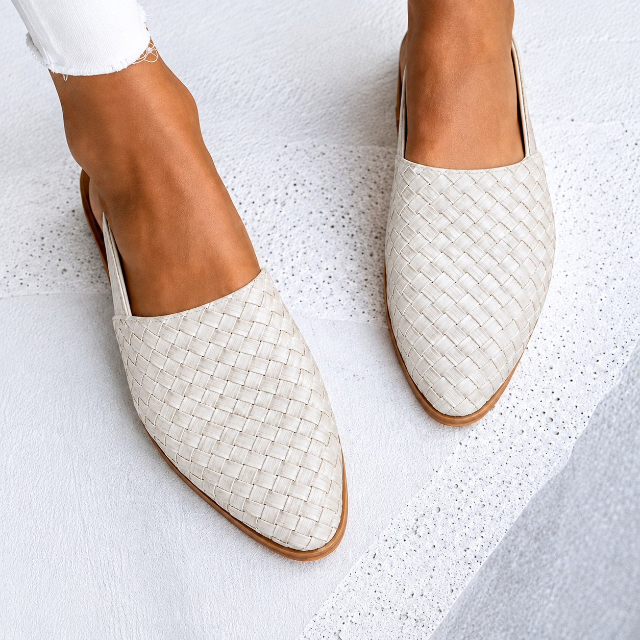 Simonetta – Comfortable Braided Sandals
