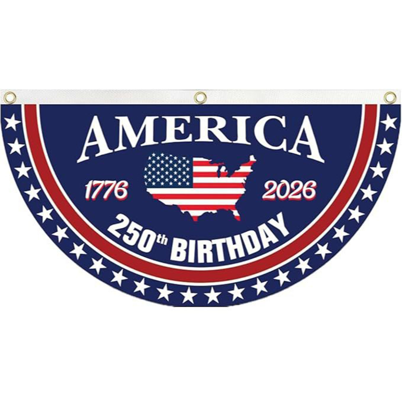 🔥250th Anniversary USA Fan Flag 🇺🇸