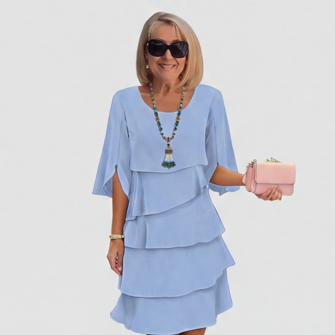 New Arrivals🔥 Elegant Layered Ruffle Dress