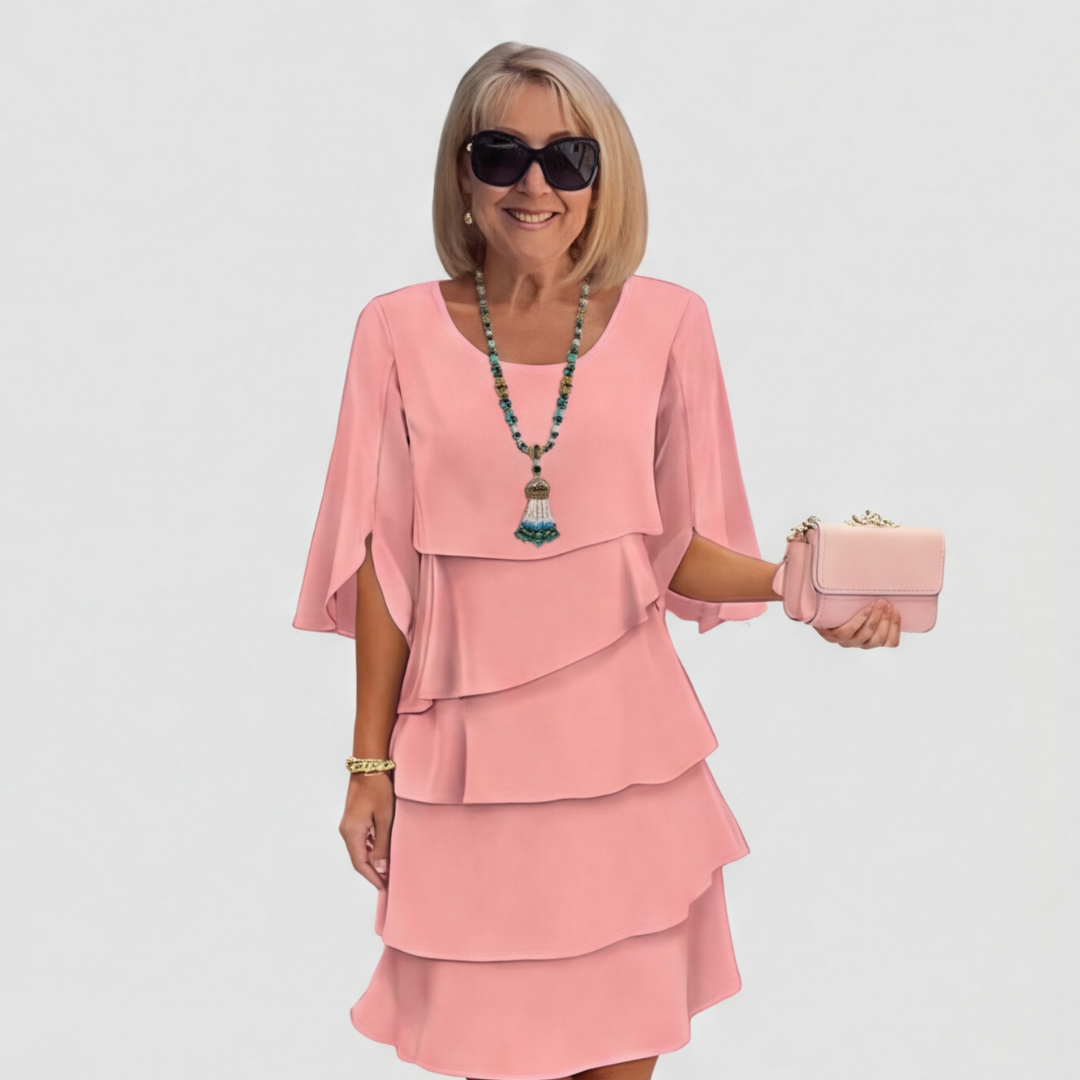 New Arrivals🔥 Elegant Layered Ruffle Dress