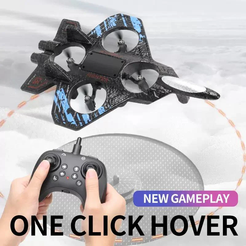 LED Foam Drone for Kids | Remote Control Flying Toy Plane