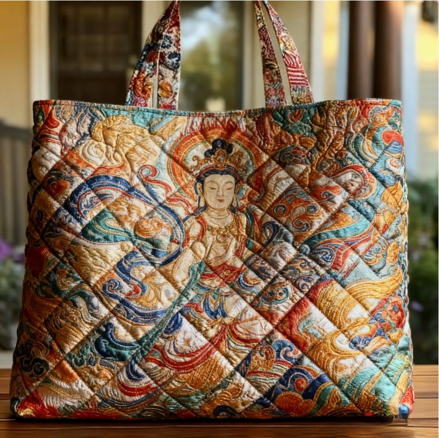 QUILTED TOTE BAG