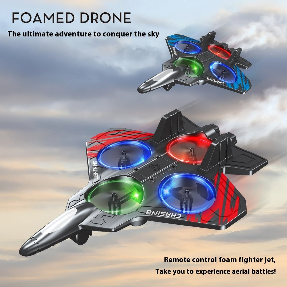 LED Foam Drone for Kids | Remote Control Flying Toy Plane
