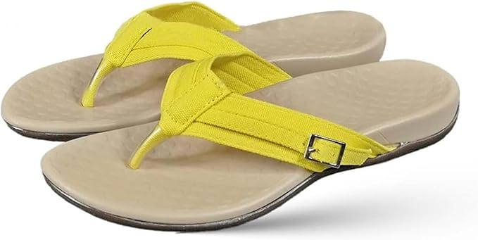Orthopedic Summer Sandals — Soft-Sole, Massaging Wedge Slides with Arch Support