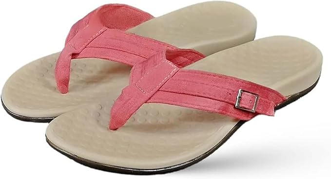 Orthopedic Summer Sandals — Soft-Sole, Massaging Wedge Slides with Arch Support