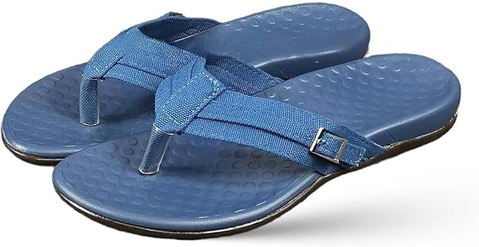 Orthopedic Summer Sandals — Soft-Sole, Massaging Wedge Slides with Arch Support