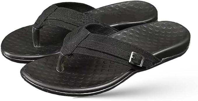 Orthopedic Summer Sandals — Soft-Sole, Massaging Wedge Slides with Arch Support