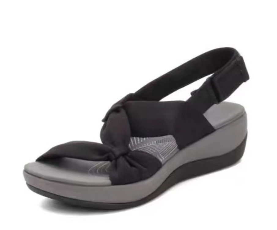Orthopedic Women Sandals Comfortable Wedge Heel Soft Summer Sandals