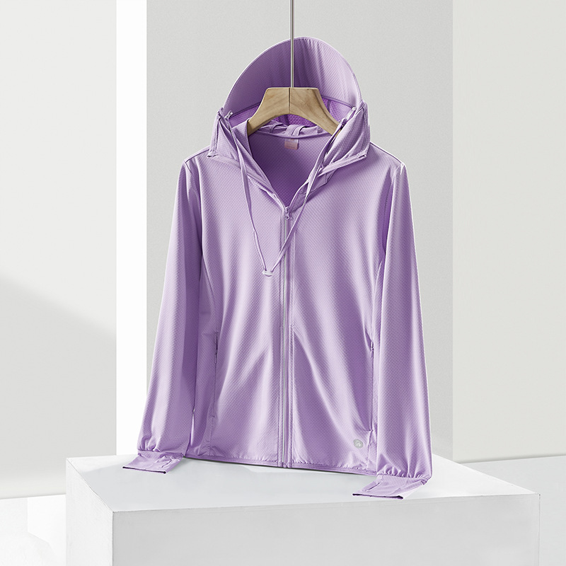 Summer unisex ultra-thin breathable sun protection clothing with UV protection