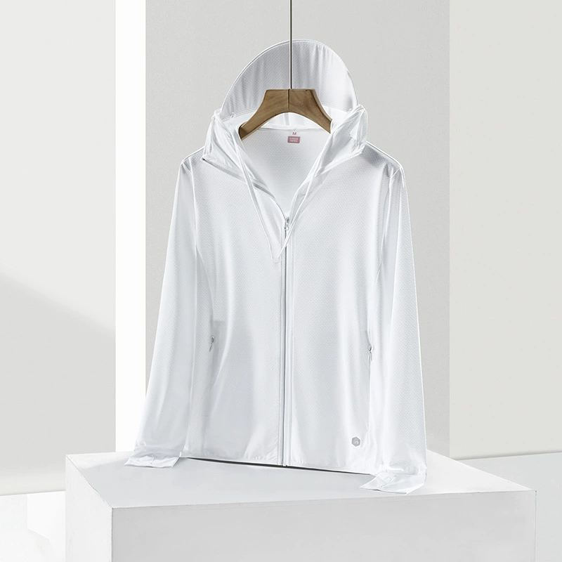 Summer unisex ultra-thin breathable sun protection clothing with UV protection