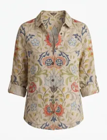 Boho Retro Floral Top