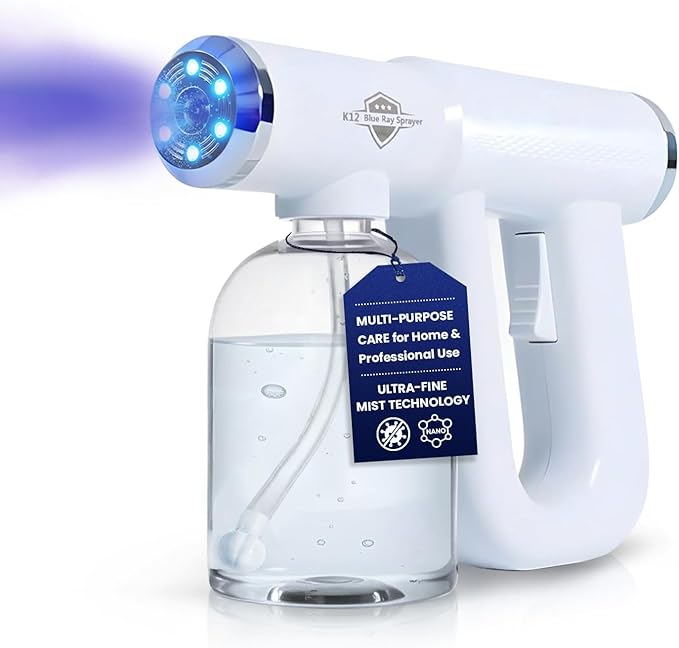 Nano disinfection sprayer, professional blue light disinfection sprayer