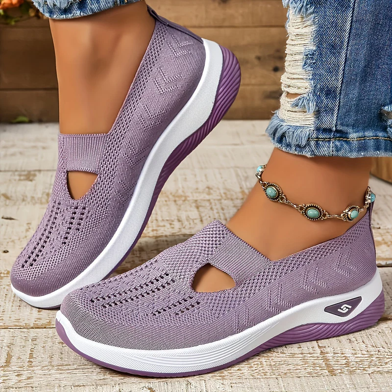 Women's Breathable Mesh Casual Shoes — Non-slip Orthopedic Footwear