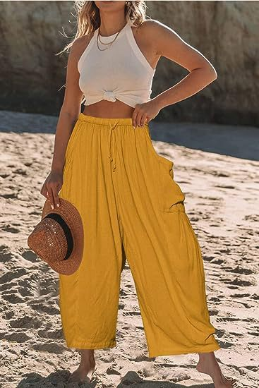 Women's Casual Wide-Leg Pants for Summer