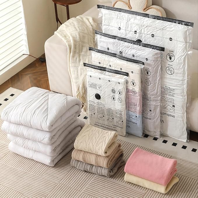 Vacuum compression bag storage bag: equipped with wireless vacuum pump