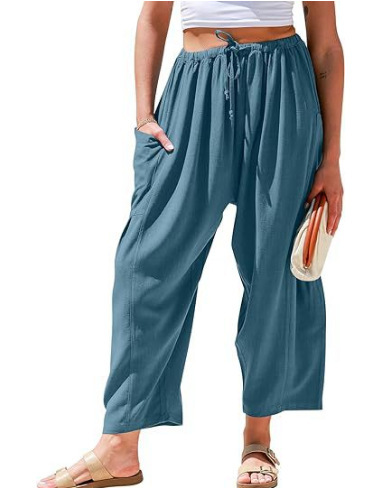 Women's Casual Wide-Leg Pants for Summer