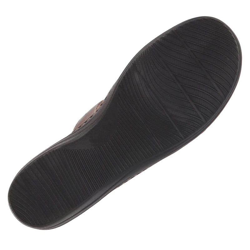 Orthopedic Wedge Sandals Women Wide Toe Arch Support Rubber Patent Leather Retro