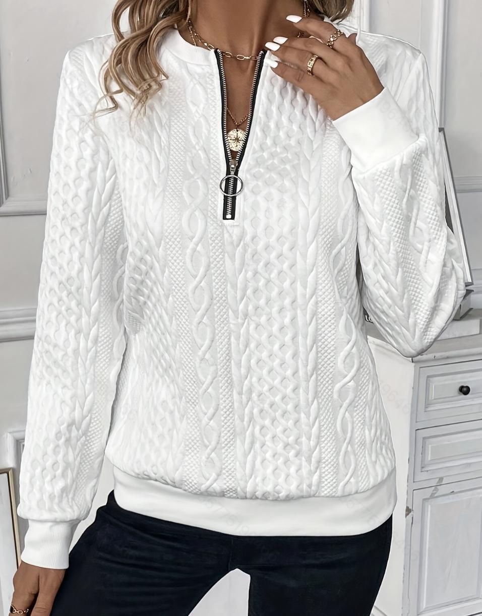 Casual knit sweater