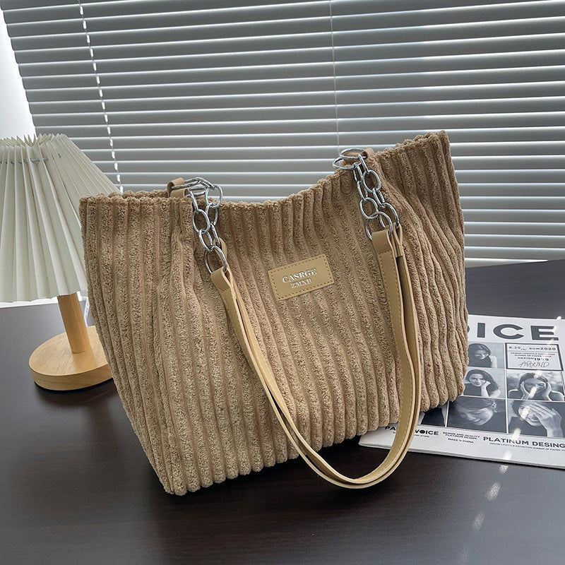 Nexclio™ | Cotton Corduroy Tote Bag