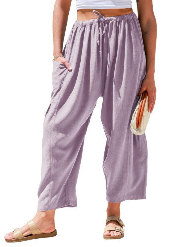 Women's Casual Wide-Leg Pants for Summer