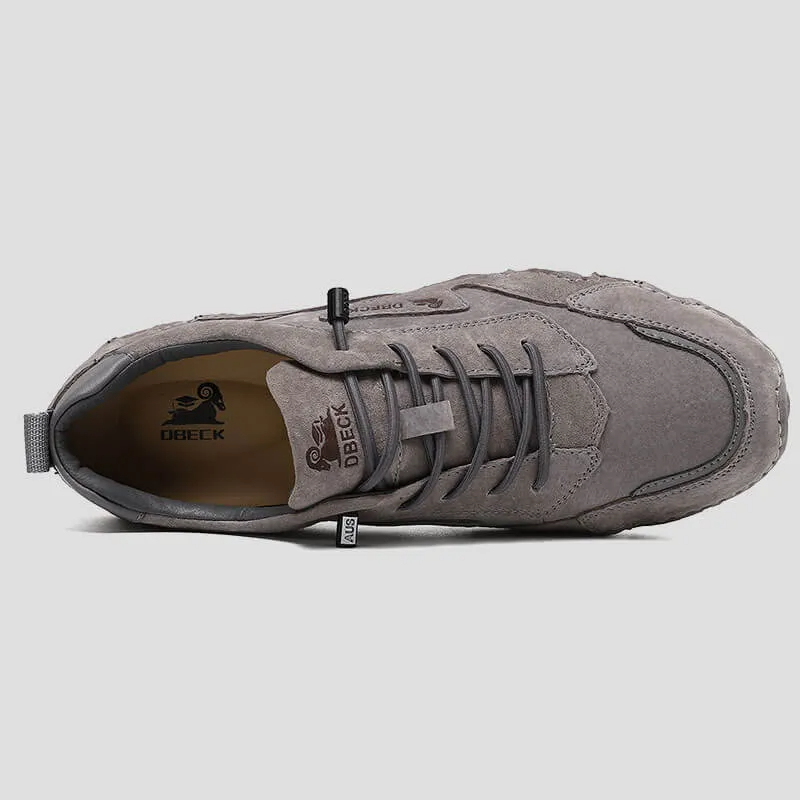 Unisex genuine slip-on loafers
