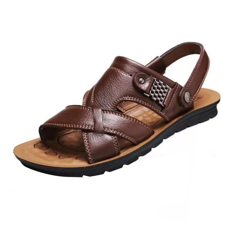 Men's Genuine Casual Non-Slip Sandals Beach Slippers Shoes