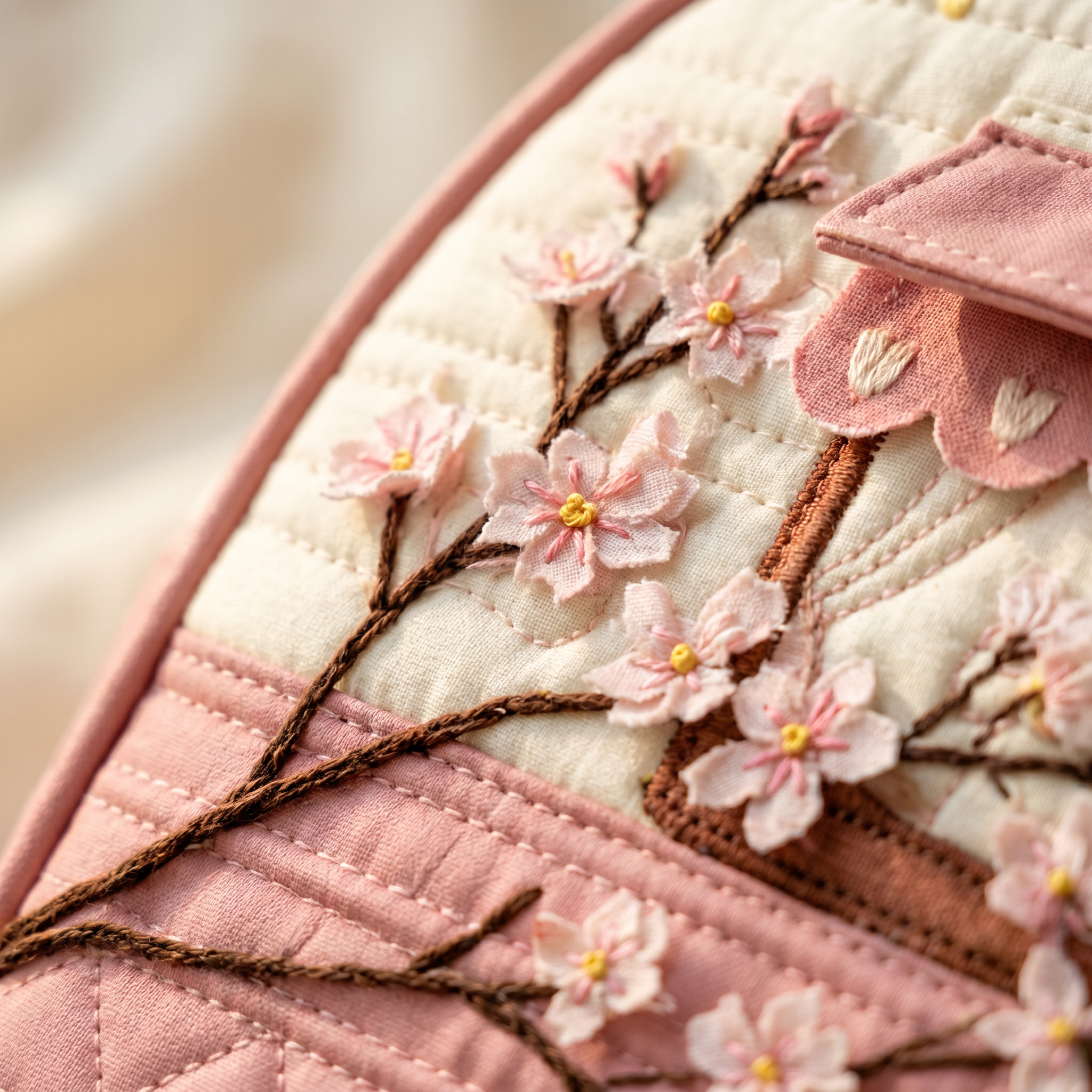 Handquilted Hippie Bus Weekender