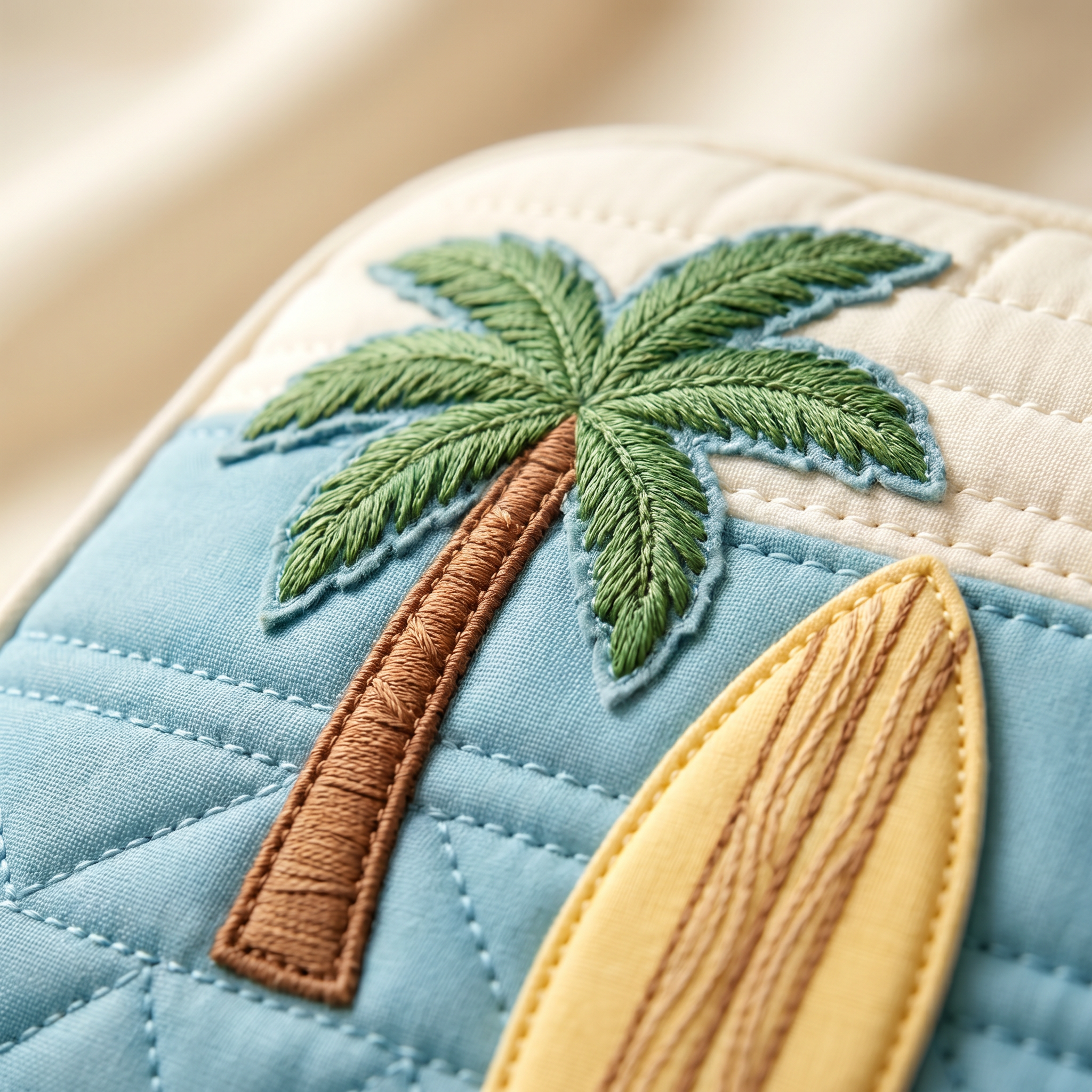 Handquilted Hippie Bus Weekender
