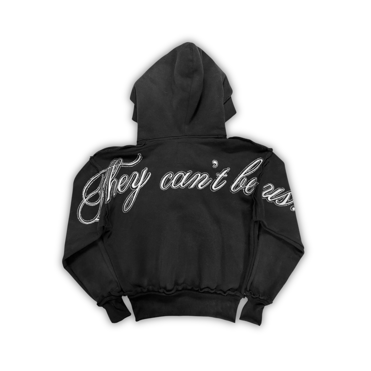 "ASPHALT" CRYSTALIZED HOODIE