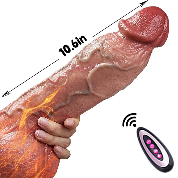 🔥 10.8-inch giant, ultra-realistic enlarged penis — New 5-in-1 design — 💖 Forbidden Lover™ large-size design, experience a different kind of pleasure.