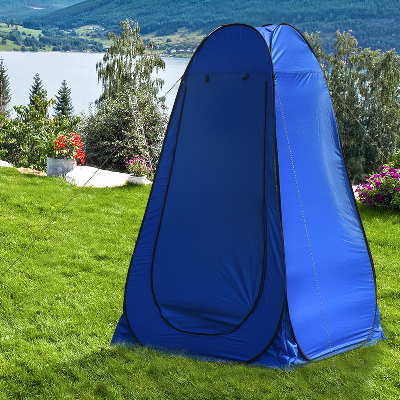 Pop Up Portable Privacy Shower Tent – Waterproof UV-Resistant Camping Shelter