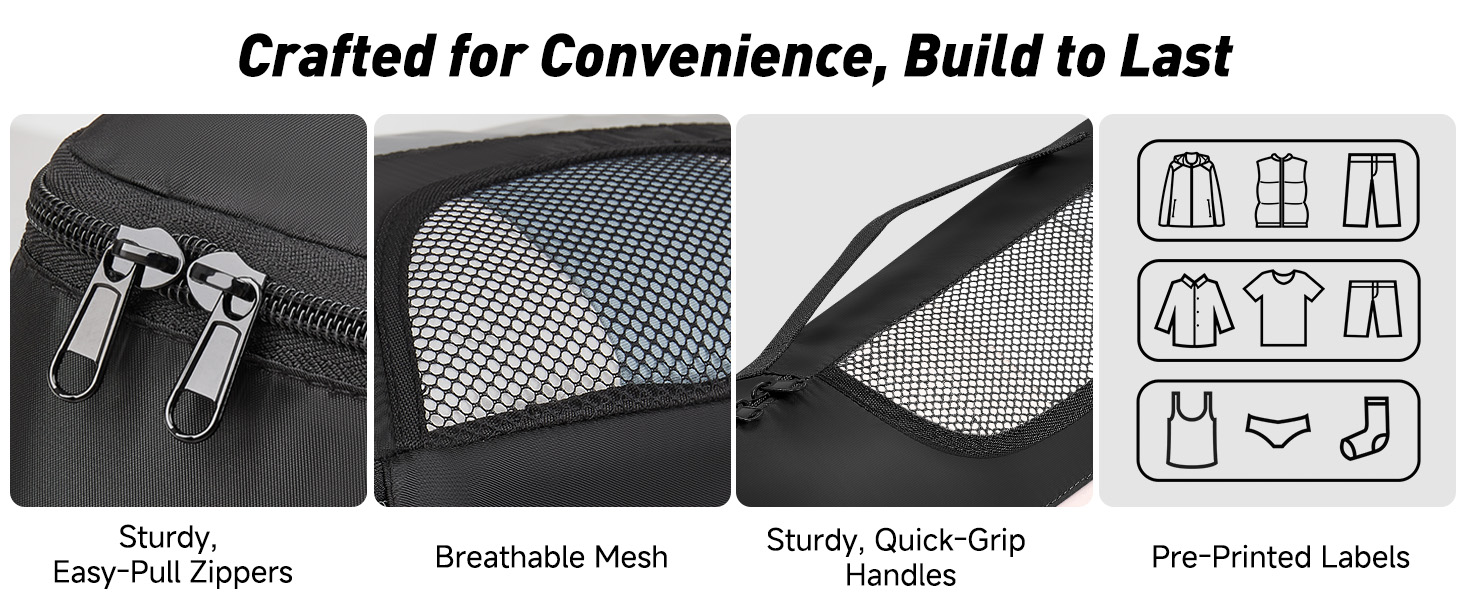 luggage organizer bags