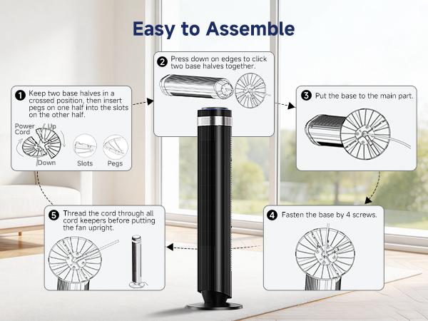 【New】Tower Fan for Bedroom, 28dB Silent Standing Fan with 12H Timer, Smart Auto Mode, 64° Oscillating Bladeless Cooling Fan for Home Office 【New】Tower Fan for Bedroom, 28dB Silent Standing Fan with 12H Timer, Smart Auto Mode, 64° Oscillating Bladeless Cooling Fan for Home Office