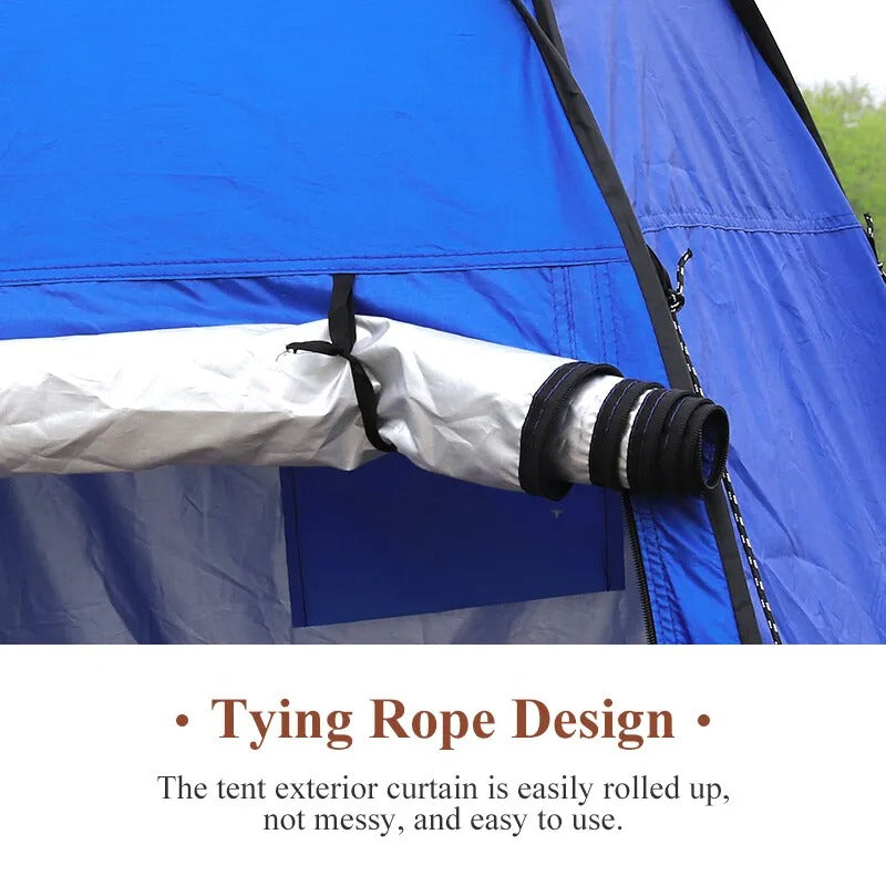 Pop Up Portable Privacy Shower Tent – Waterproof UV-Resistant Camping Shelter