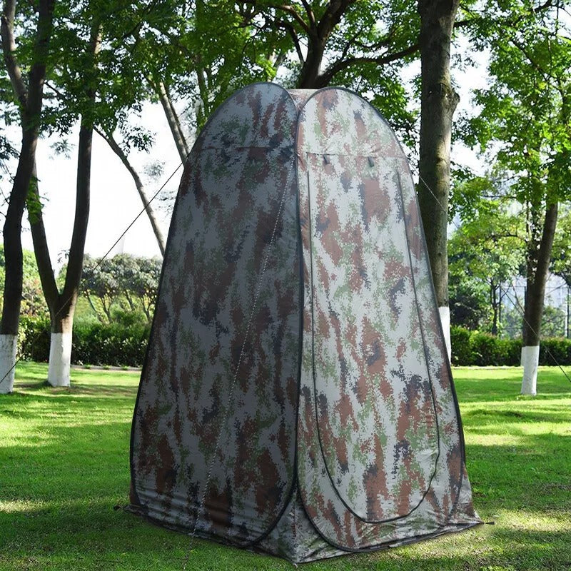 Pop Up Portable Privacy Shower Tent – Waterproof UV-Resistant Camping Shelter