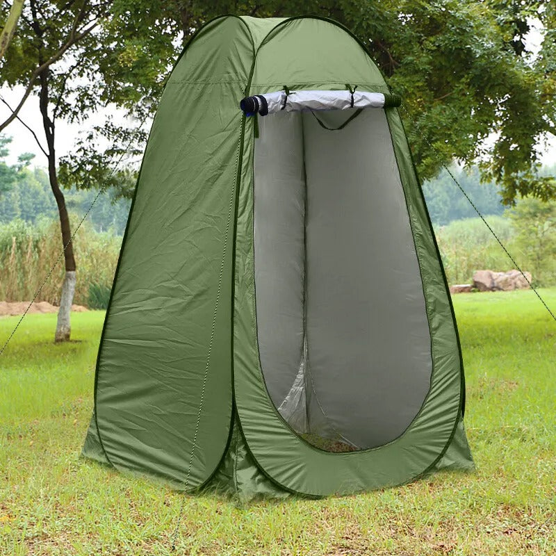Pop Up Portable Privacy Shower Tent – Waterproof UV-Resistant Camping Shelter