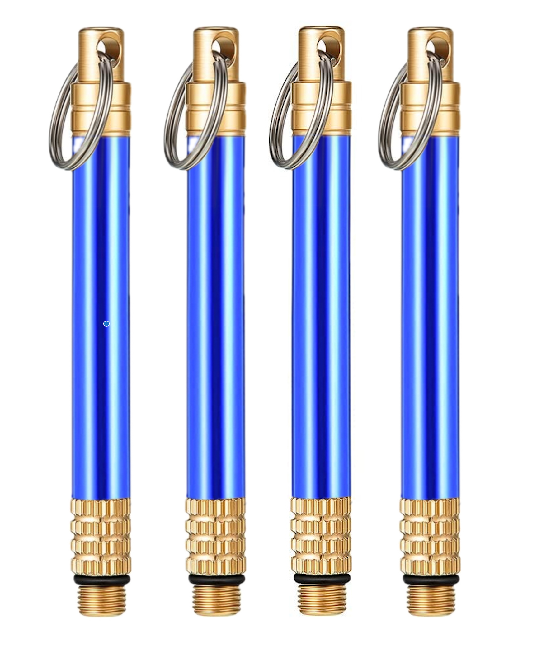 Ultra-Durable Titanium Toothpick – Reusable Waterproof EDC Travel Pick (2/4 Pack)