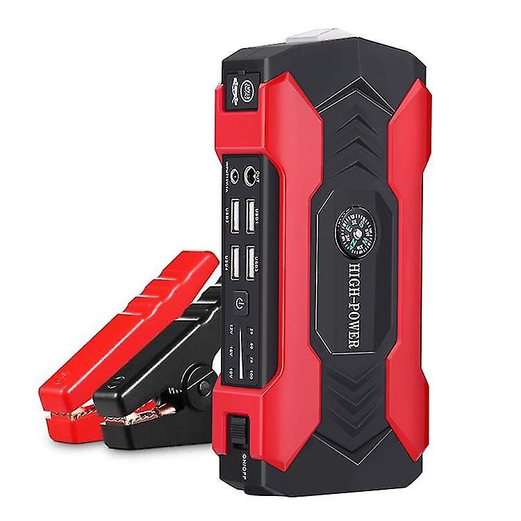 Portable Car Jump Starter with Power Bank & Emergency Flashlight – 1200A Peak Booster Pack