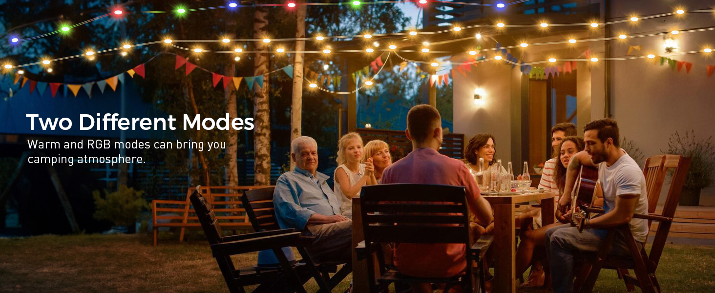 camping string lights