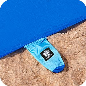 compact storage beach mat