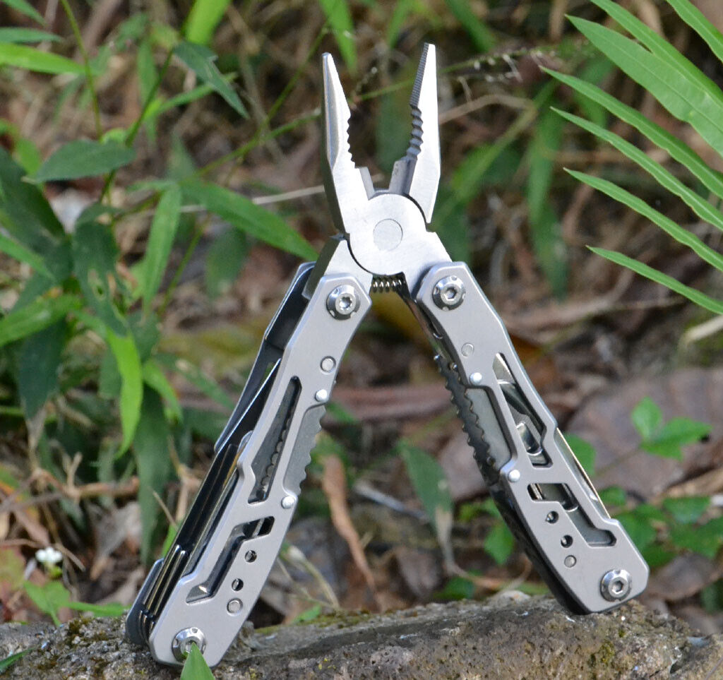 14-in-1 Pocket Multitool Knife – Camping, Hiking & Survival Gear