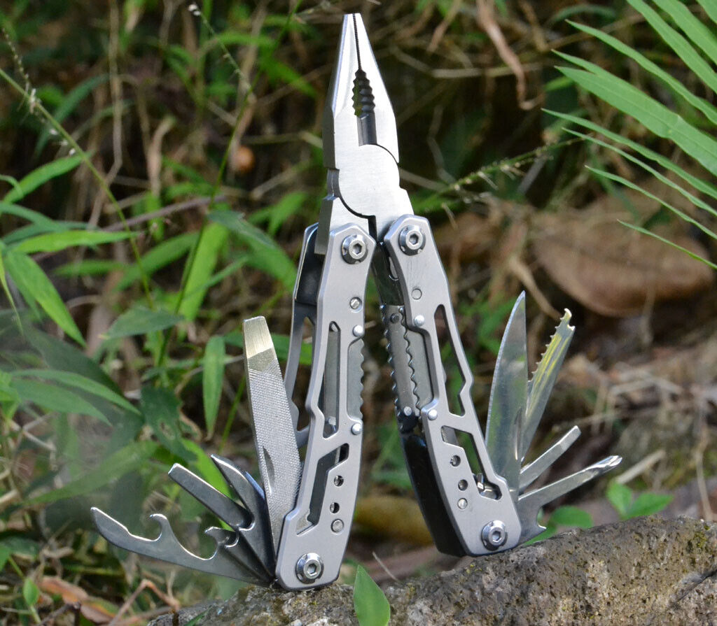 14-in-1 Pocket Multitool Knife – Camping, Hiking & Survival Gear