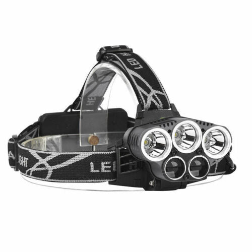 High Power 5X LED Waterproof Headlamp Kit